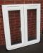 White Casement - Side Opener Against Side Opener Includes Low e Double Glazed Units