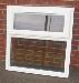 White Casement - Top Opener Over Fixed Includes Low e Double Glazed Units