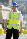 2 Band Hi-Vis Waistcoat Yellow Medium