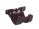 112mm Half Round Cast Iron Style Union Brkt