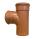 110mm Double Socket Drain Branch 87.5