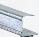 MF Ceiling System 50mm MF5 Top Hat Ceiling Section 3600mm
