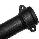 65mm x 1.83mt Painted Cast Iron Round Eared Downpipe CI25REDPP